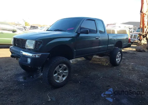 1998 Toyota Tacoma Base V6 из США, поврежденный, VIN 4TAWN72N4WZ015100